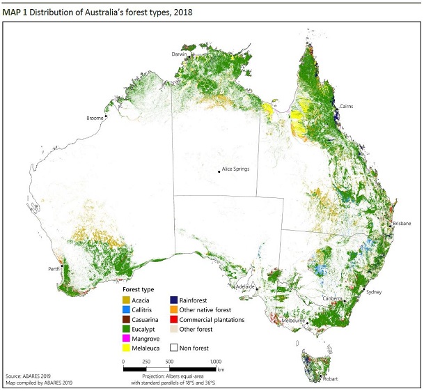 Australia's forests – overview - DAFF